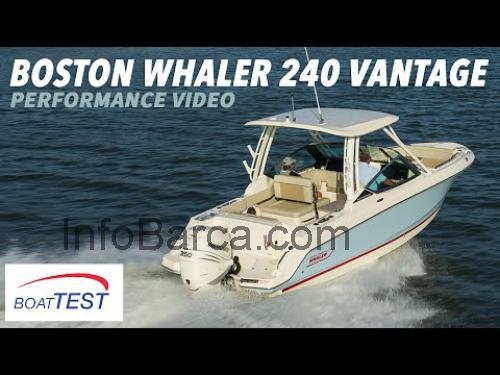 Boston Whaler 240 Vantage scheda tecnica e recensioni